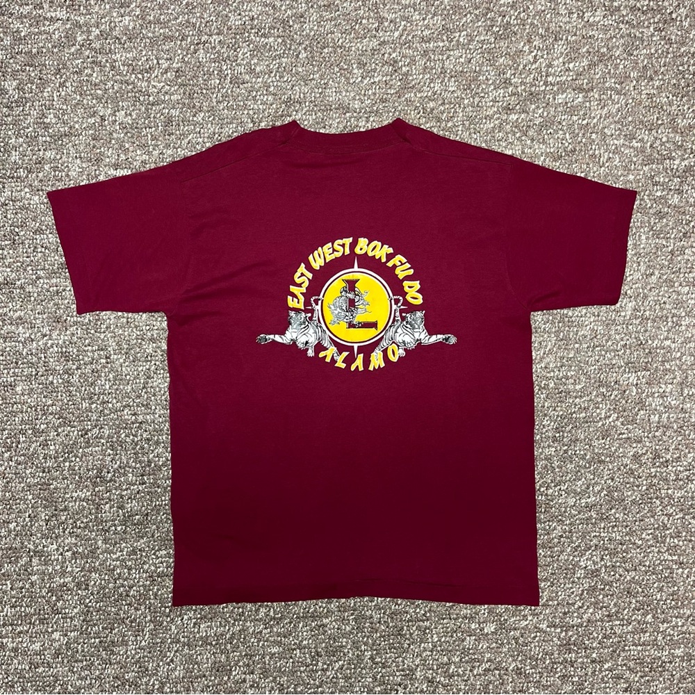 RARE 1993 Kung Fu "Bok Fu Do" Vintage Karate x Samurai Single Stitch Dojo Tee